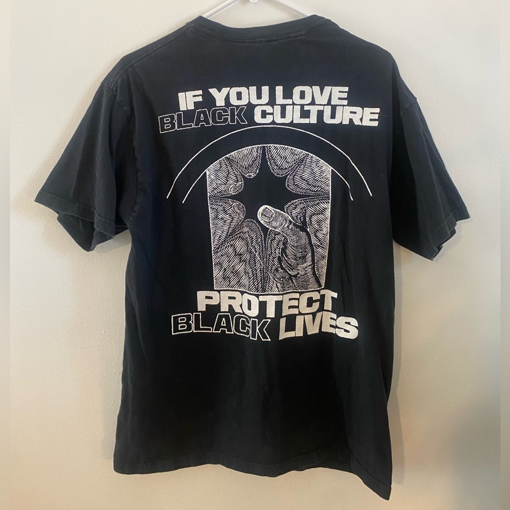 Braindead x Blood Orange Support Black Culture tee